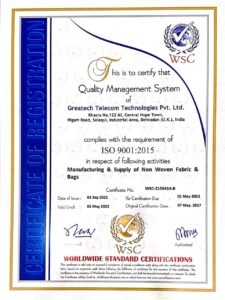 greatech certificate